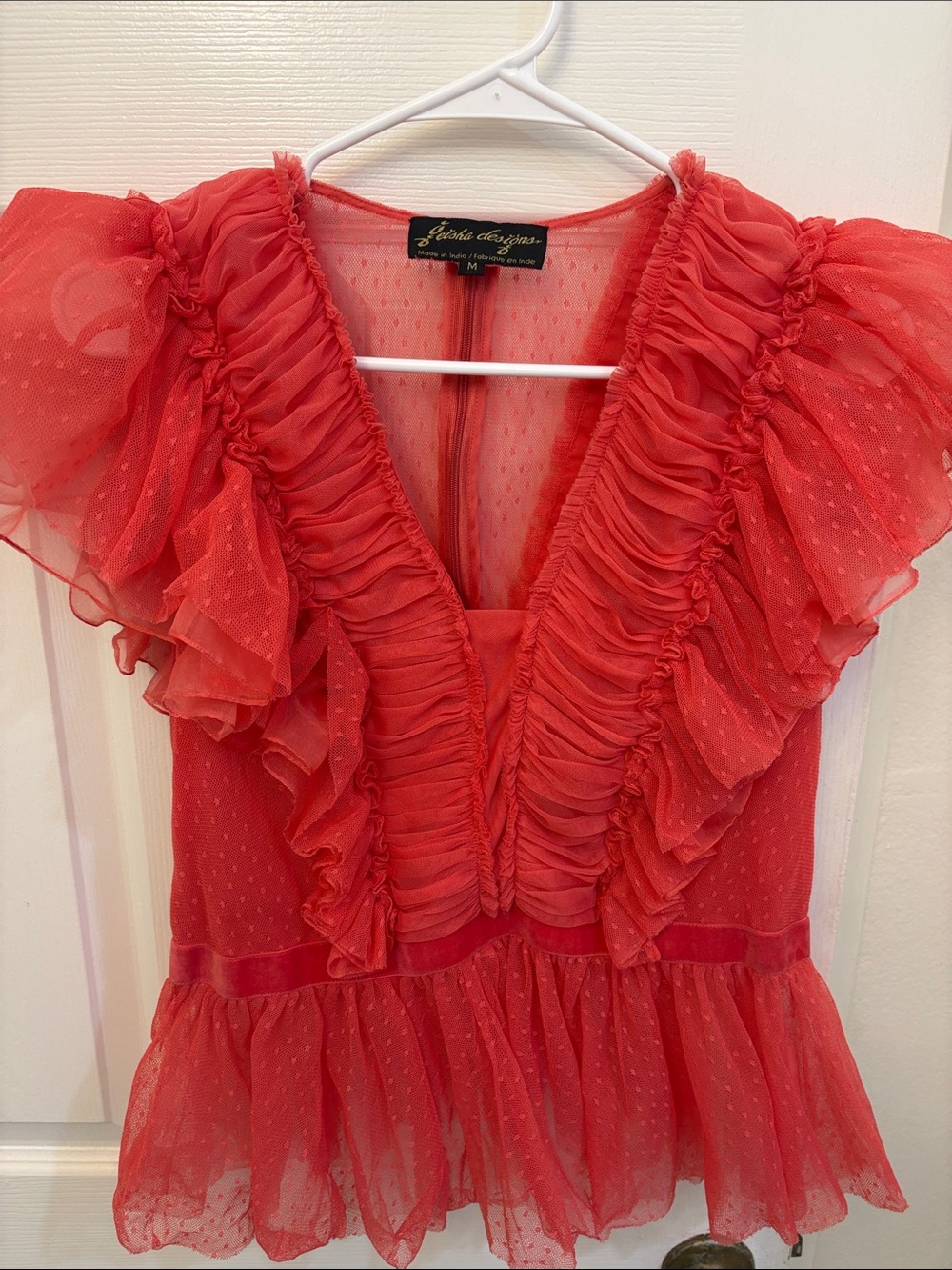 Anthropologie (Geisha Designs) Women’s Tulle top